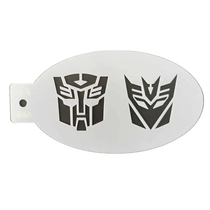 Face Painting Stencil - SA5 Transformers-0