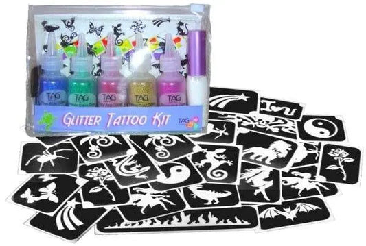 TAG Body Art Glitter Tattoo Kit - Party-0