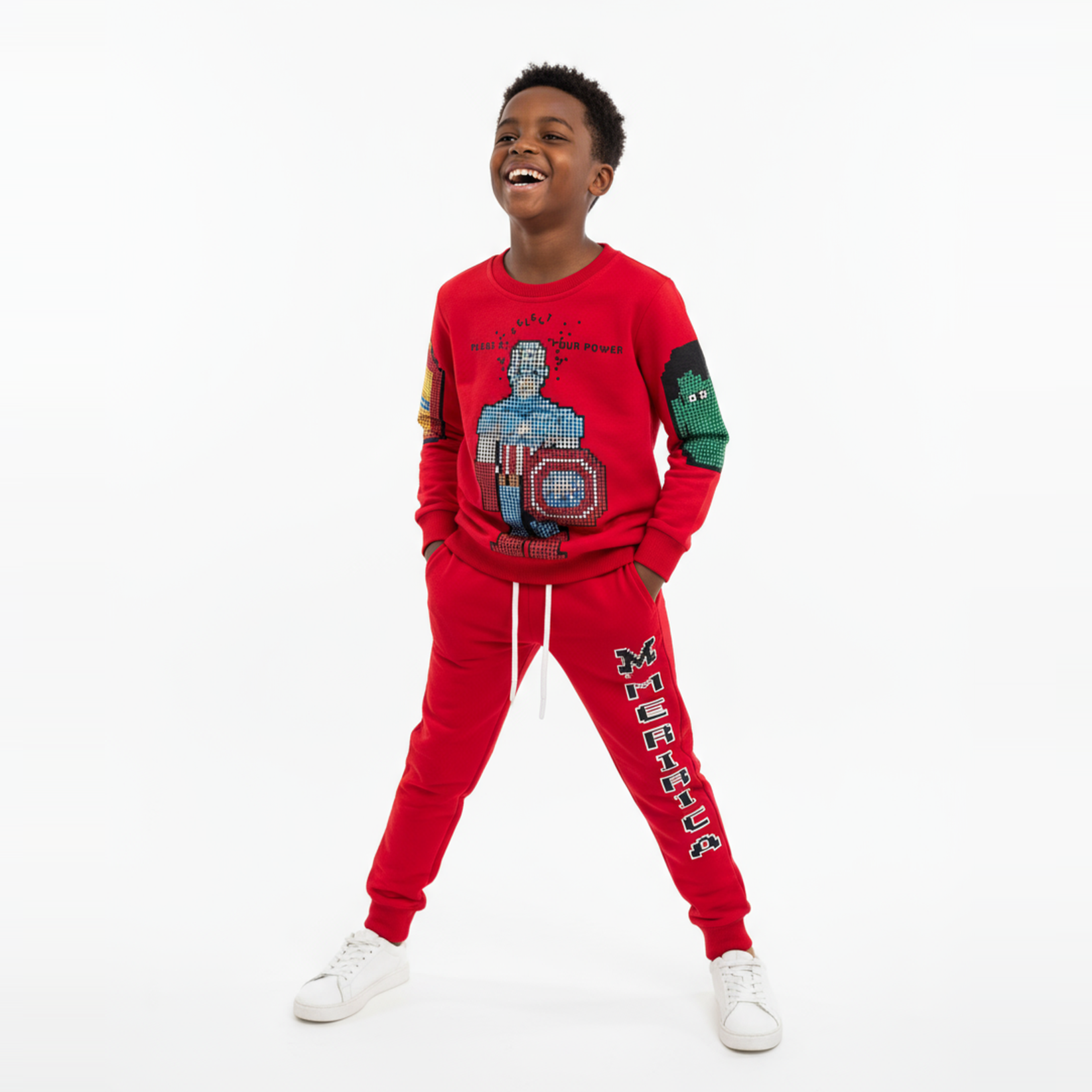 American Hero Casual Jogger Set-0