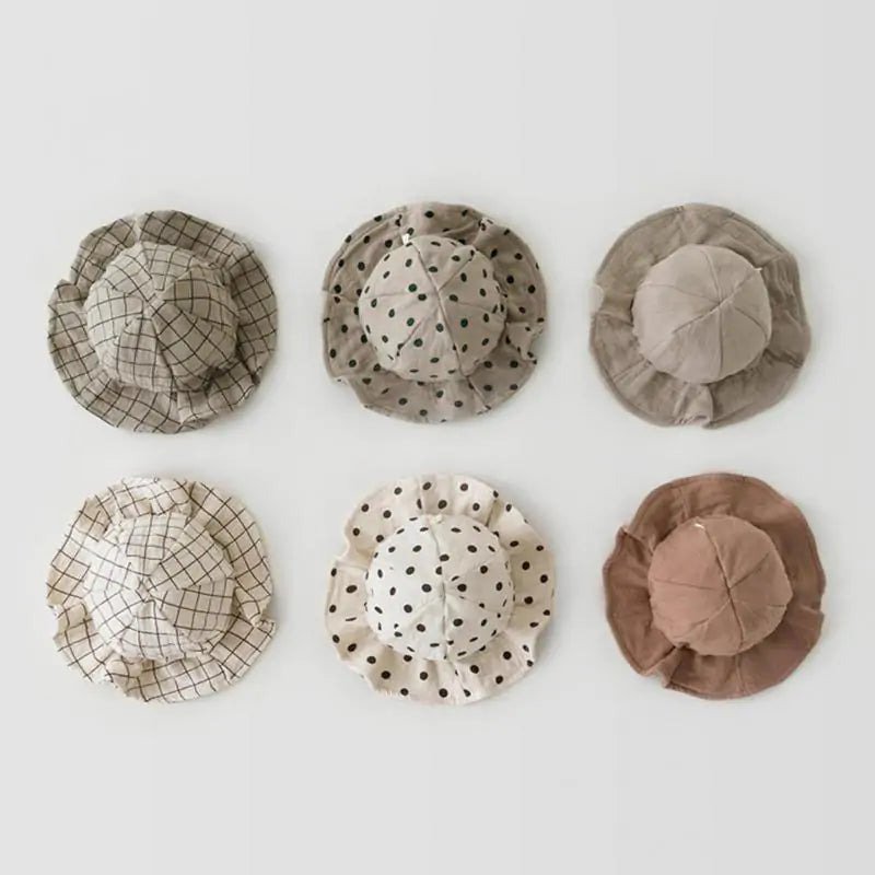 Gorro de Playa para Bebé con Lazo