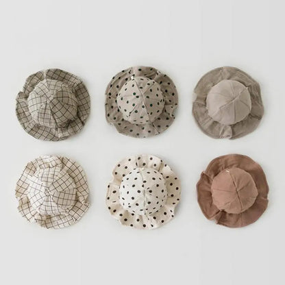 Gorro de Playa para Bebé con Lazo